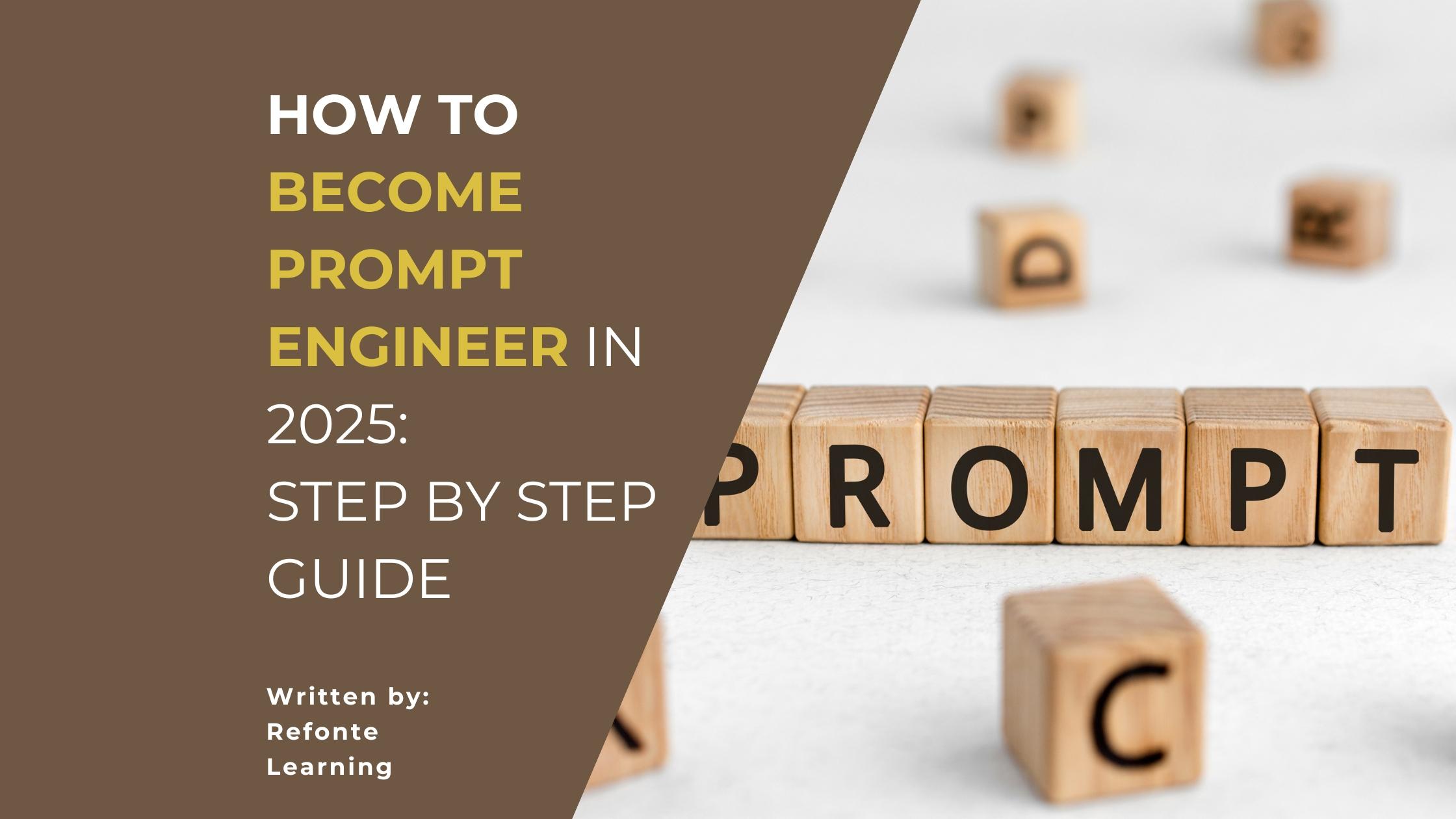 become a prompt engineer