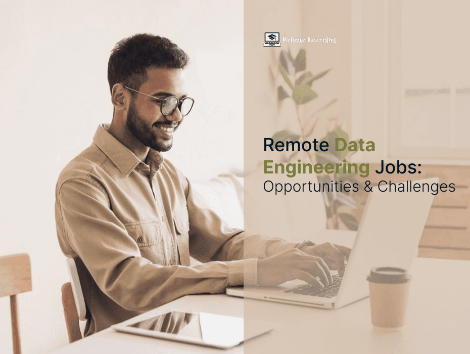 A remote data engineer working on cloud-based data pipelines, analyzing large datasets, and collaborating with a global team.