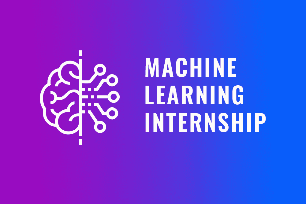 Machine learning interns collaborating on real-world data science projects remotely