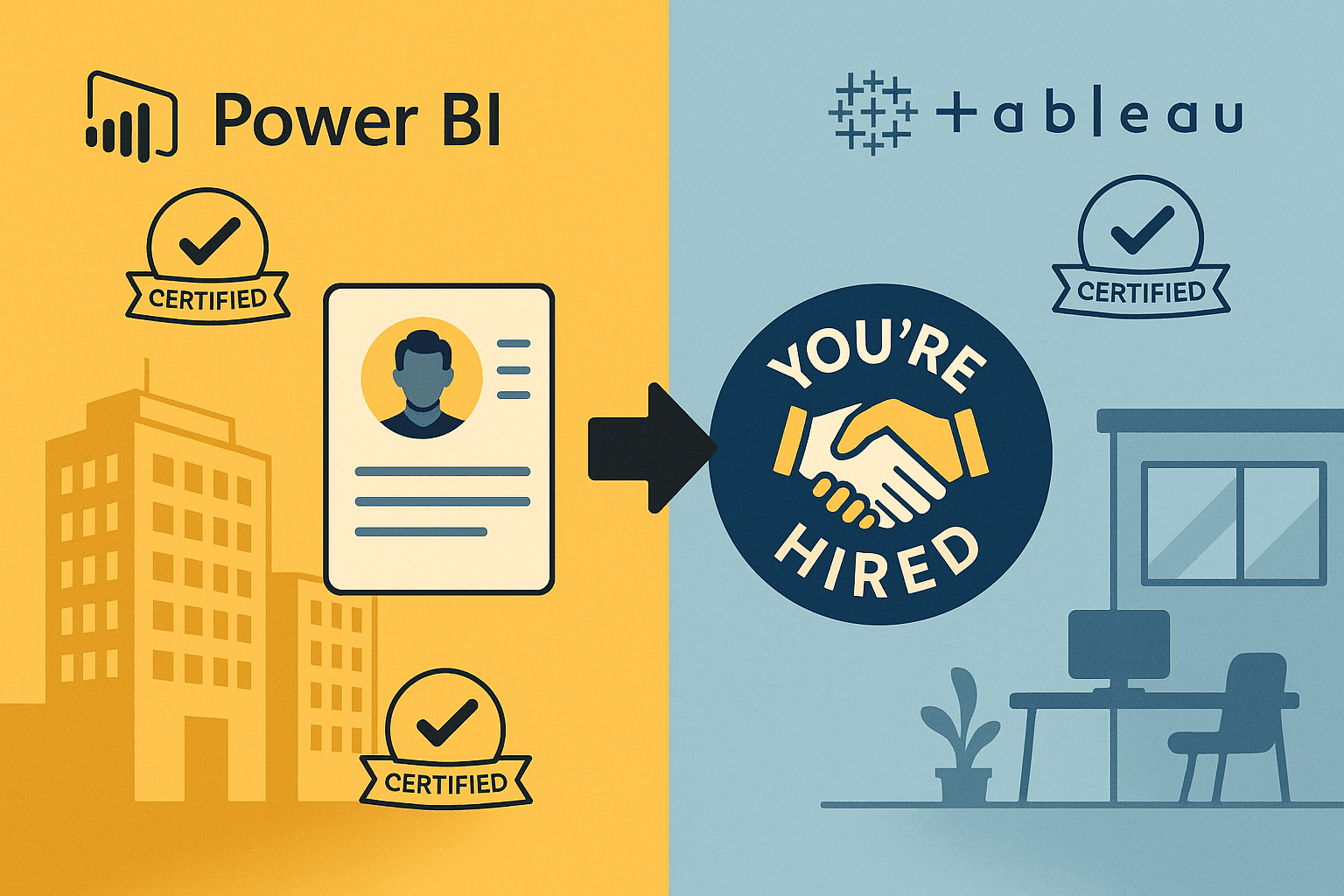 power bi vs tableau job market