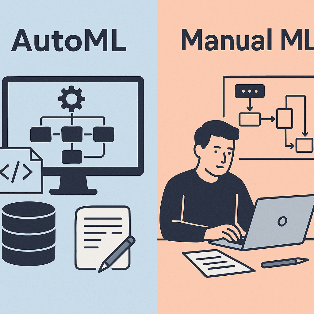Auto ML and Manual ML
