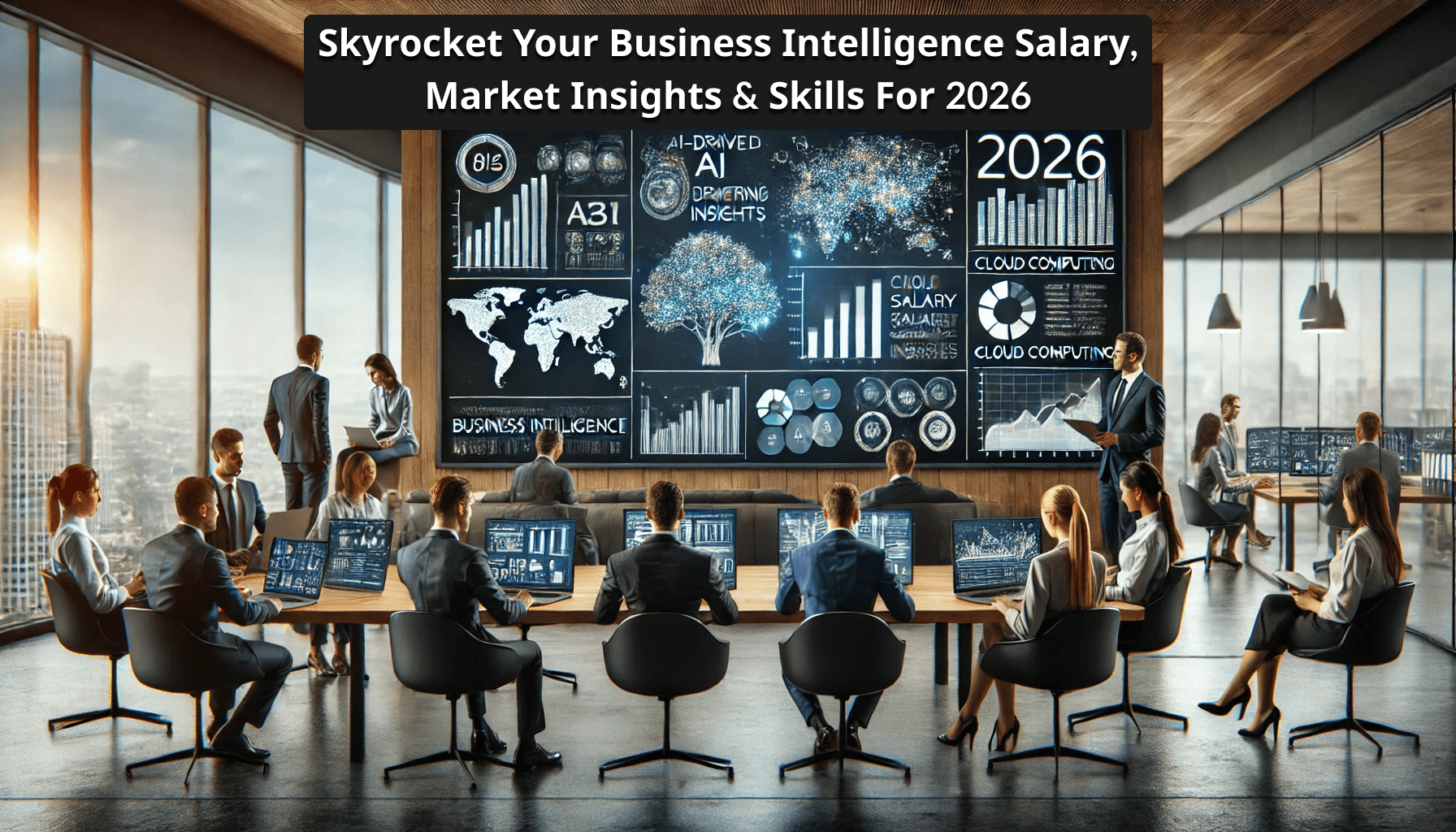 Salary Guide 2025: Unlocking High-Paying Careers in Business Intelligence illustration