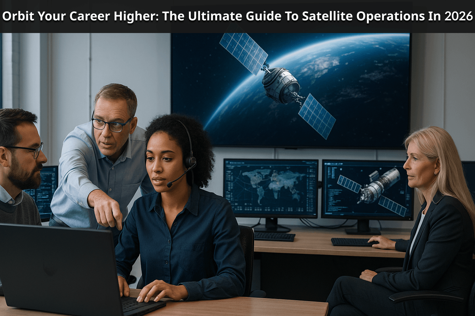 2026 Salary Guide: Unveiling the High-Paying World of Satellite Operations and Mission Control illustration