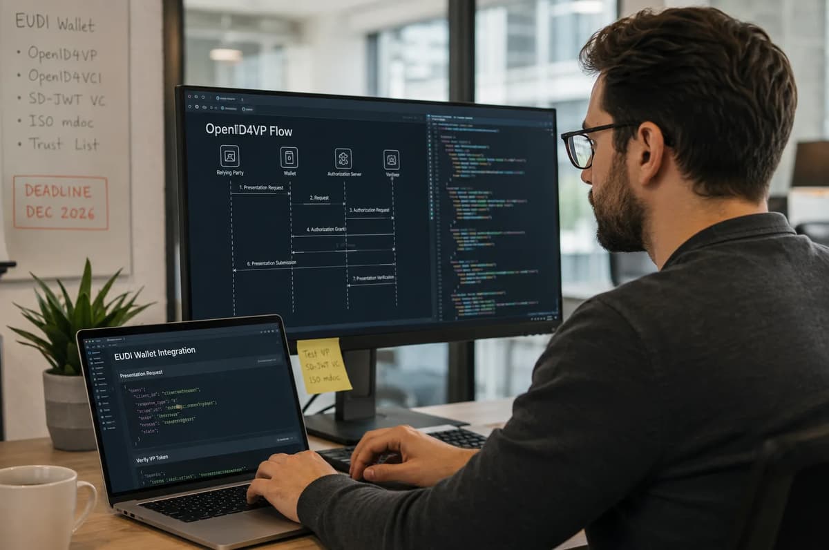 API developer implementing an EUDI Wallet integration with OpenID4VP and digital identity verification
