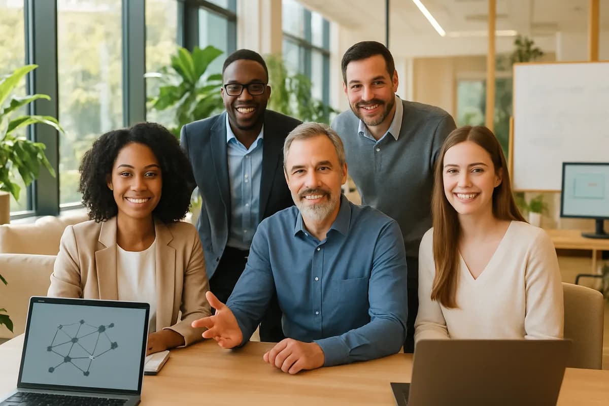 A lawyer using an AI tool to conduct legal research.