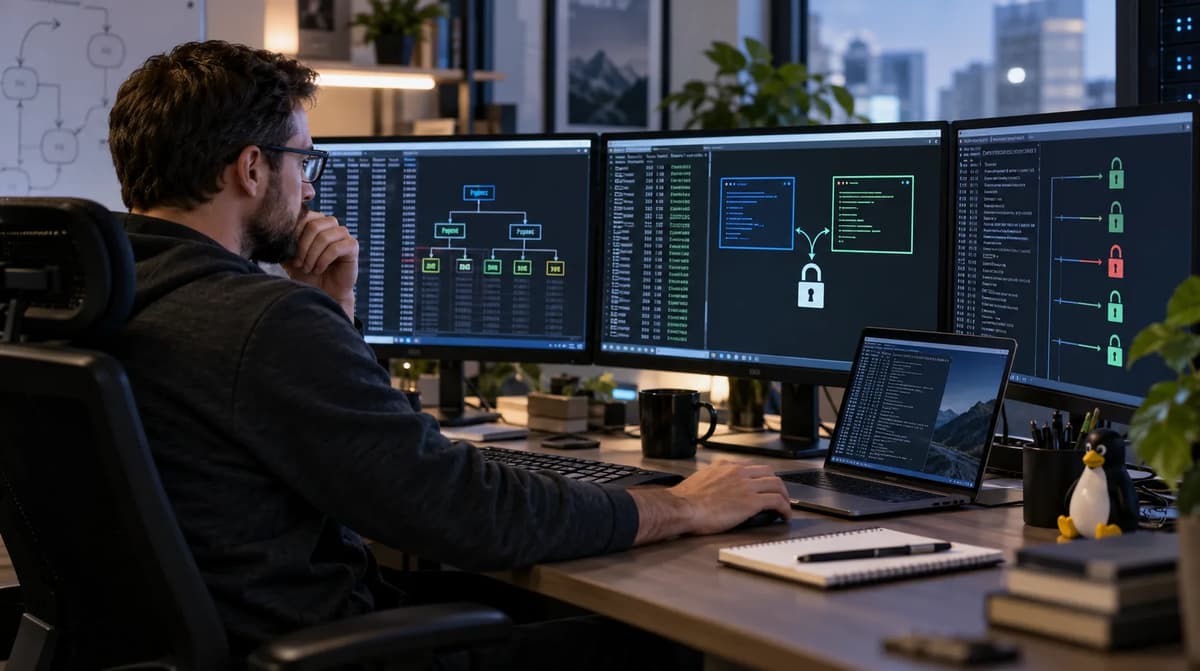 Linux systems engineer tracing an inherited flock lock across parent and child processes