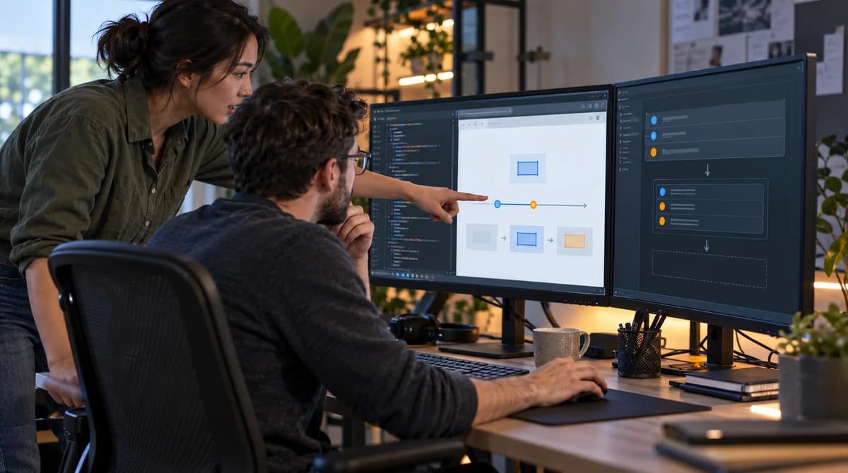 Frontend engineers reviewing queued MutationObserver records before disconnecting during a deterministic browser test