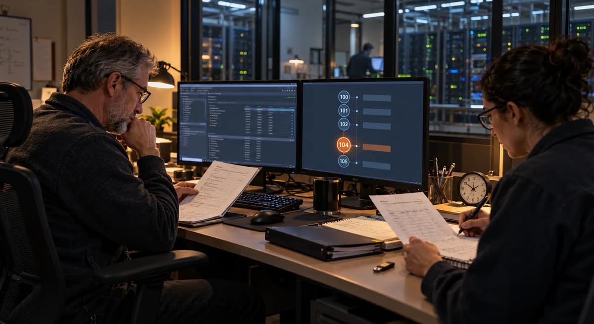 Database engineer validating PostgreSQL sequence reseed and rollback behavior on a workstation