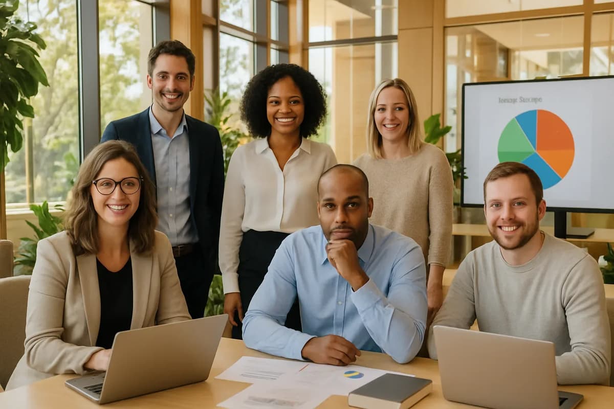 A young professional calculates potential career options based on salary.