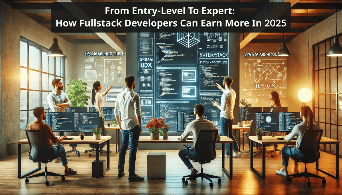 Fullstack Development Salary Guide 2025: Maximize Your Earnings in Tech’s Hottest Career illustration