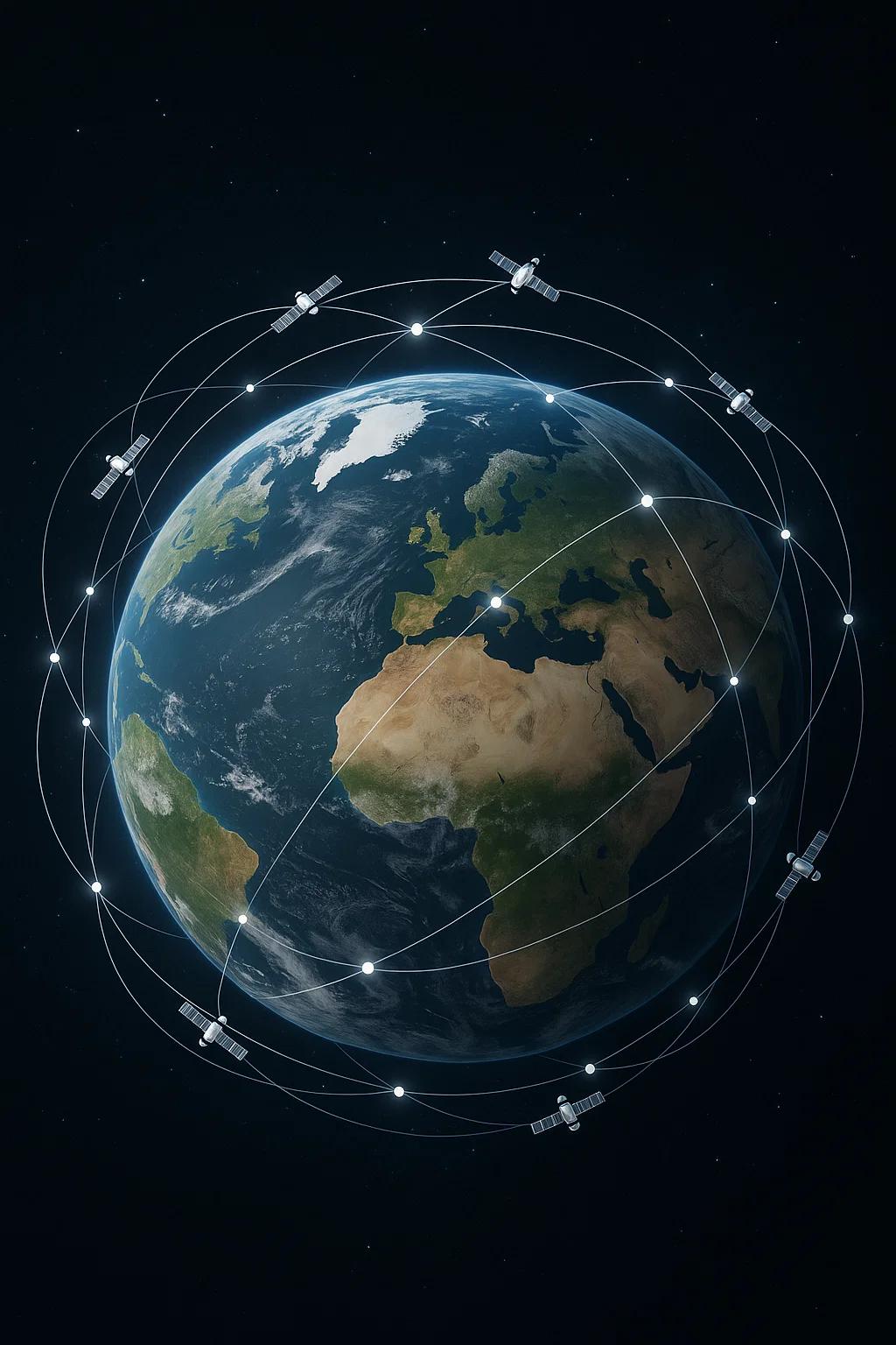 Satellite earth