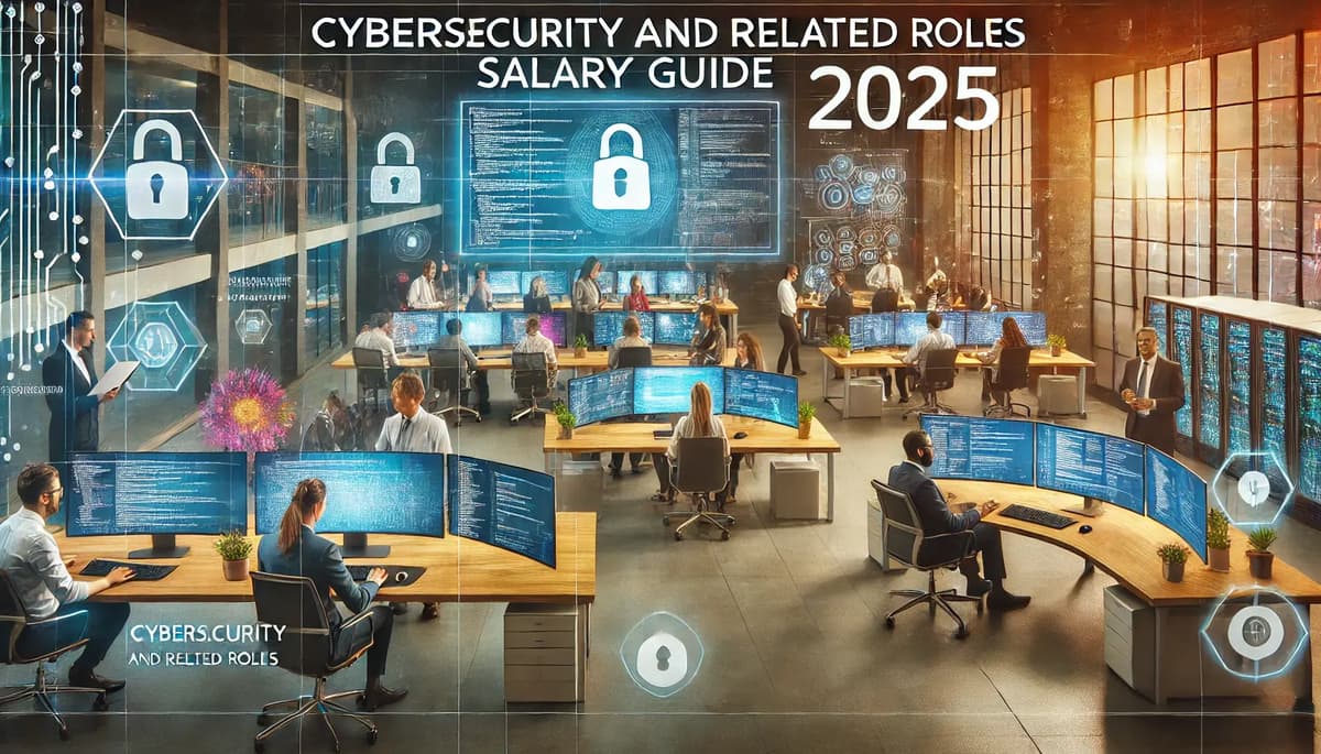 Cybersecurity Salary Guide 2025: Average Pay, Top Roles & Career Insights illustration