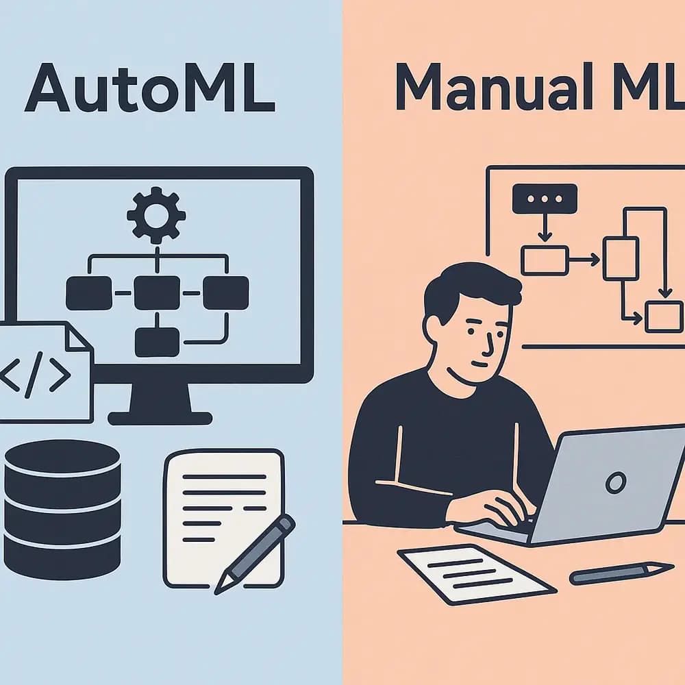 Auto ML and Manual ML