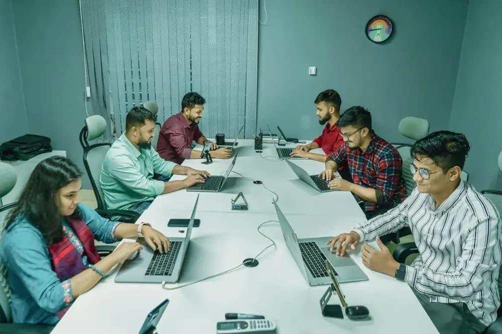 Backend developers collaborating on backend development trends and skills in 2026