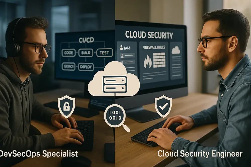 devsecops specialist vs cloud security engineer