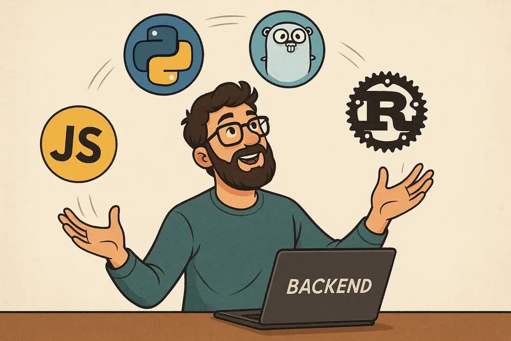Roadmap of top backend skills for 2025 including cloud-native development and microservices