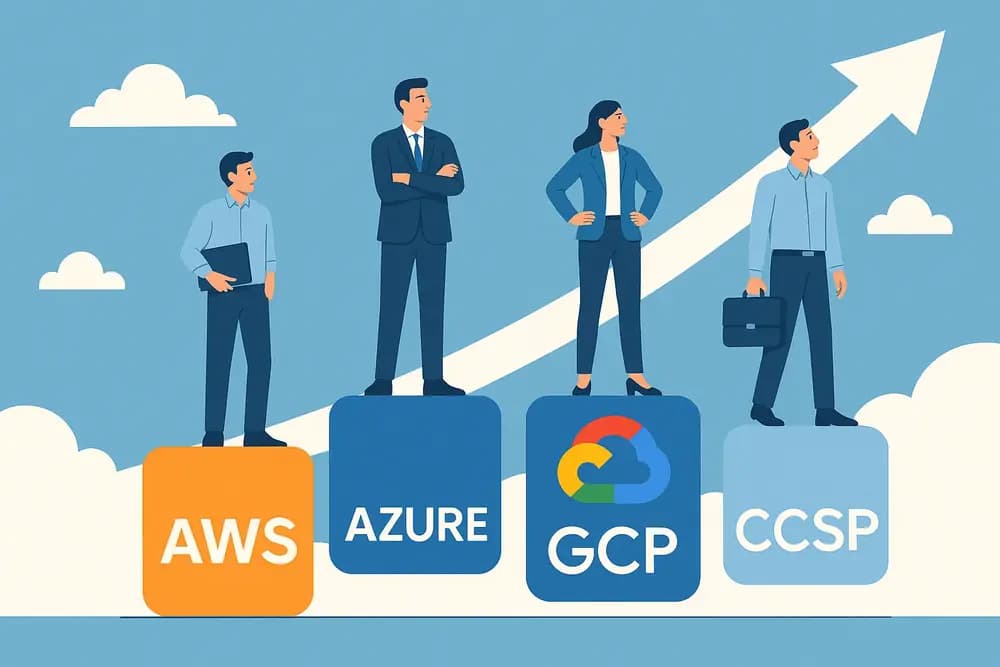 Top cloud certifications in 2025 that boost IT salaries, including AWS, Azure, Google Cloud, and security credentials.