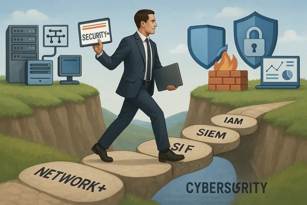 transition from it to cybersecurity